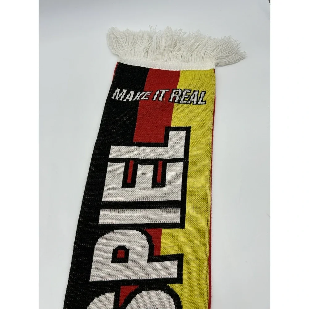 Vintage Coca Cola FIFA World Cup 2006 Scarf Germany Fan Schal Knit Memorabilia